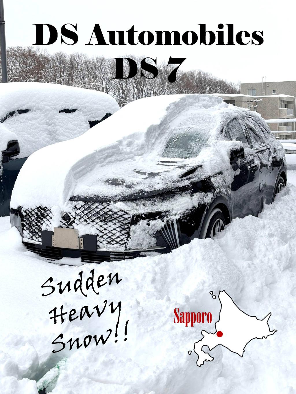 ついにドカ雪！けどこんな時こそ試乗！！