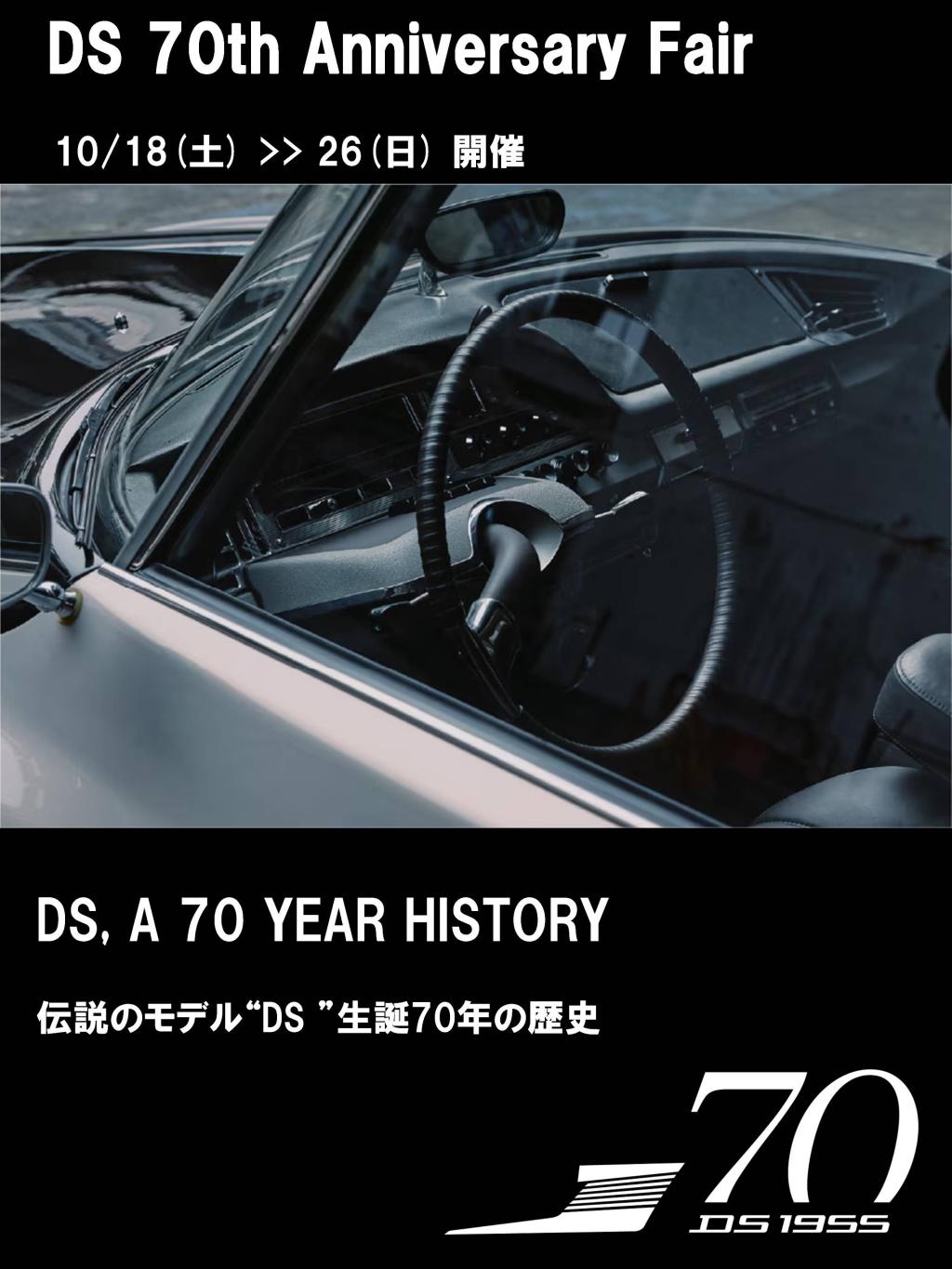 DS70周年のフェアに向けて──私と一緒に、少しだけDSの物語を振り返りましょう。