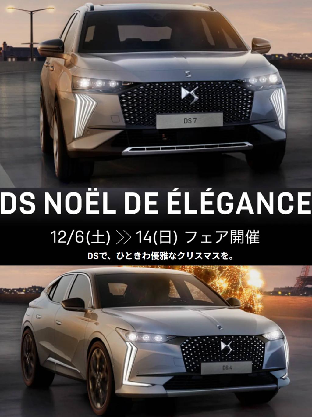 DSで、ひときわ優雅なクリスマスを。