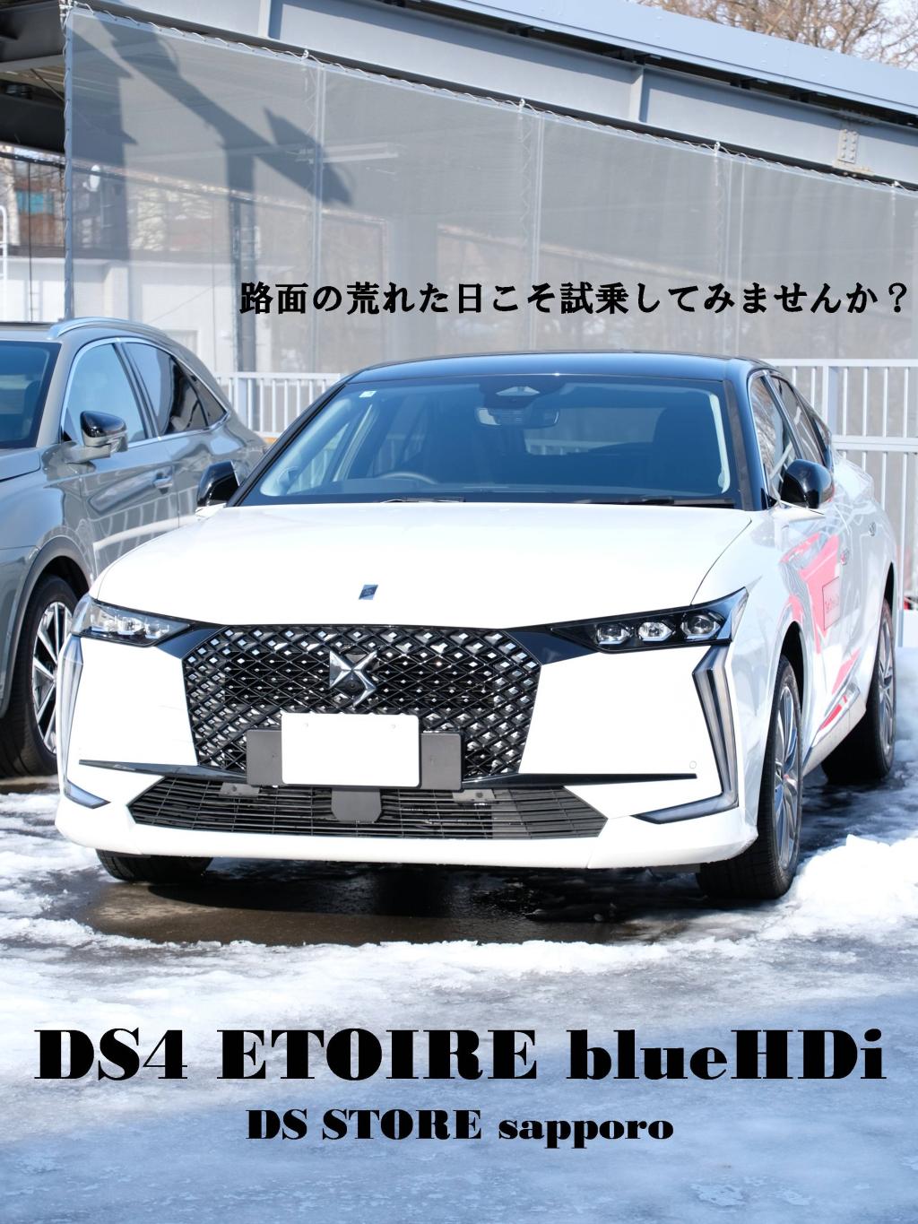 路面が荒れる日こそ、DSの真価を。